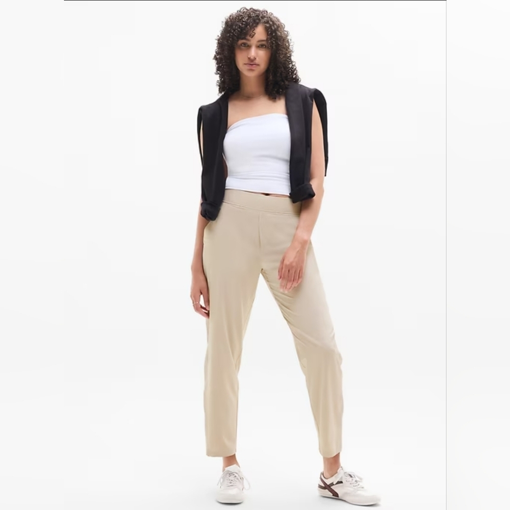 ATHLETA Brooklyn Ankle Pants Size 2 Abalone - Picture 5 of 7